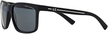 Exchange Armani 0AX4041SF Sun Full Rim Square Mens Sunglasses