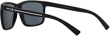 Exchange Armani 0AX4041SF Sun Full Rim Square Mens Sunglasses