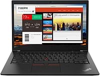 Lenovo ThinkPad T480s Laptop - Intel Core i7-8th Gen, 14-inch FHD, 8GB RAM, 256GB SSD, Windows10 Pro, ENG KB - Black
