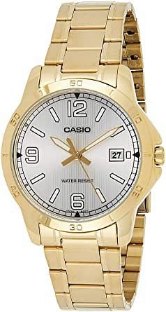 Casio Gold Stainless Steel Men Watch MTP-V004G-7B2UDF