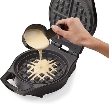 Hamilton Beach Breakfast Multicooker & Waffle Maker, Removable Waffle and Skillet Cooking Plates, Durathon Coating 5X More Durable Than Nonstick-220-240V -50-60 Hz -UK Plug-Stainless Steel -26049-SAU