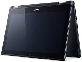 Acer R11 Convertible 2-in-1 Chromebook in Black 11.6in HD Touchscreen Intel N3060 1.6Ghz up to 2.48GHz 4GB RAM 16GB SSD, Webcam, Bluetooth, Chrome OS Chrome OS