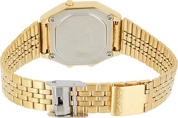 Casio Women's Ladies Mid Size Tone Digital Retro Watch La 680Wga 9Df