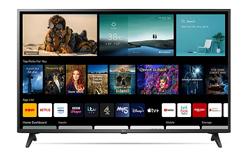 LG 50 Inch 4K UHD Active HDR ThinQ WebOS Smart TV With Freeview Play, Netflix, Disney+, Google Assistant, and Alexa compatible 50UP75006LF Black