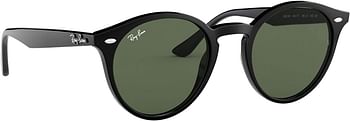 Ray-Ban Round Sunglasses 51 mm Black Green