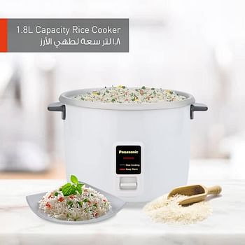 Panasonic 1.8 Liters Rice Cooker, SR-W18G