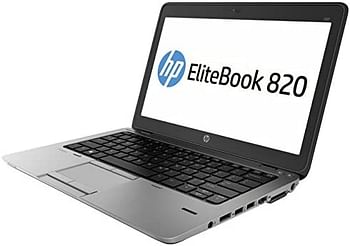 HP EliteBook 820 G1 / 12.5 Inch Display / Intel Core i5-4300U CPU / 1.90GHz / 8GB RAM / 180GB SSD, Silver / Black / ENG ARA Keyboard