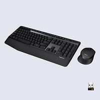 Logitech MK345 Keyboard & Mouse - USB Wireless RF Keyboard - English - USB Wireless RF Mouse