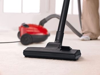 Black+Decker Bagged Corded Vacuum Cleaner 1000 W 1 L VM1200-B5 - Red/Black