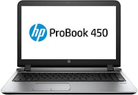 HP ProBook 450 G3, 13.3" FHD Display, i5 6th Generation, 8GB DDR3 RAM 256gb SSD, Windows, Silver