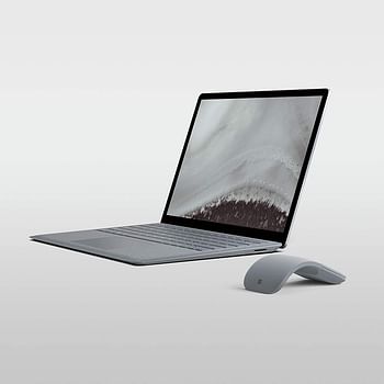 Microsoft Surface Laptop 1 13.5 Inches Intel Core i5-7th Generation, 256GB SSD, 8GB RAM, Intel UHD Graphics, Windows 11 Pro, Eng KB, Silver