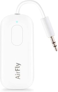 Twelve South Airfly SE Bluetooth Transmitter For Air Flights - White