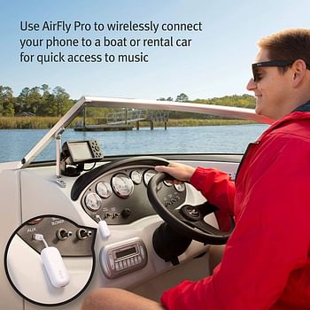 Twelve South Airfly SE Bluetooth Transmitter For Air Flights - White