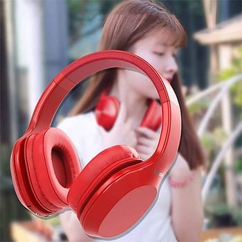 Lenovo Wireless Over Ear Headphone Hd100 Hd100-Rd Medium - Red