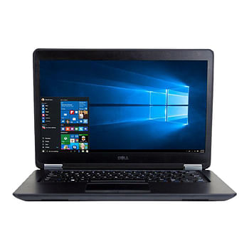 Dell Latitude E7450 Intel Core i5 5th Generation, 16GB DDR3 Ram, 512GB Hard Drive, 14.1" Led Display, Intel HD Graphics - Black