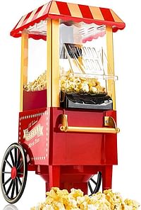 COOLBABY beauenty popcorn maker RED