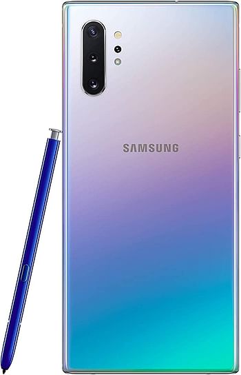 Samsung Galaxy Note 10 Plus Dual SIM 256GB, 12GB RAM, 4G LTE, Aura Glow International Release