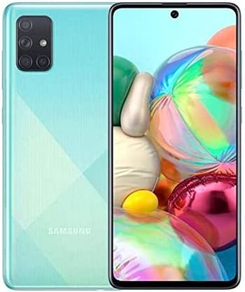 Samsung Galaxy A71 Single SIM 128GB 8GB RAM 5G LTE - Blue