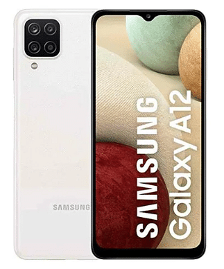 Samsung Galaxy A12 Single SIM 32GB 3GB RAM 4G LTE , White