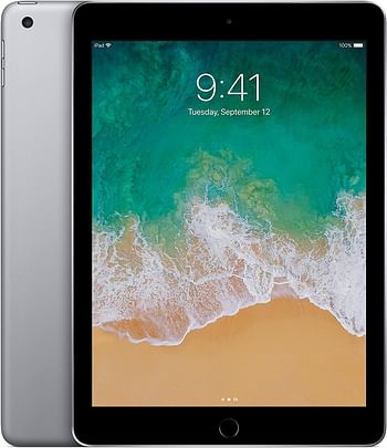 Apple Ipad 9.7 Inch 5th Generation Wi-Fi + Cellular 32GB - Space Grey