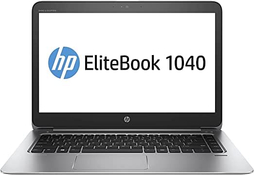 HP Elitebook Folio 1040 G3 Intel core i5 6th Gen 8GB Ram 256GB SSD Eng Keyboard, Silver/Black