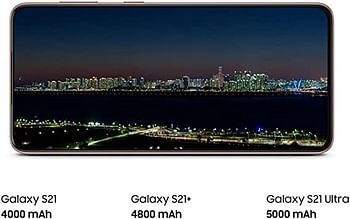 هاتف Samsung Galaxy S21   بالإضافة إلى 5G شريحة واحدة 8 جيجا رام 128 جيجا