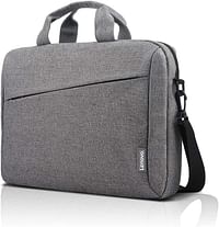 Lenovo T210 Casual Toploader Bag for 15.6 Inch Laptops, Water Repellent Clamshell Case - Grey