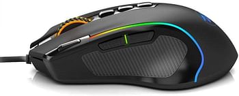 Mouse Gamer Redragon Predator RGB M612-RGB - Black