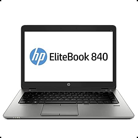 HP EliteBook 840 G2 ، كور i7 الجيل الخامس ، 2.6 جيجاهرتز ، 8 جيجابايت رام ، 256 جيجابايت SSD ، بطاقة رسومات إنتل HD ، 14 بوصة ، ويندوز 10 ، لوحة مفاتيح إنجليزية - فضي / أسود