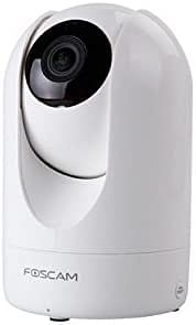 Foscam FC-FIR4 4MP Pan/Tilt Wireless Indoor IP Security & Serveillance Camera White