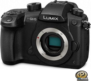 Panasonic Lumix G Dc-Gh5 Mirrorless Digital Camera Body Only - 20.3 Mp 4K Black