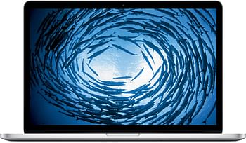 Apple Macbook Pro 11,5 2015 15Inch A1398 intel core i7 2.5Ghz 16GB RAM, 512GB SSD, 2GB VRAM, ENG/ARA KB, Silver