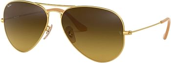 Ray-Ban Unisex Ray-Ban Classic Aviator 0RB3025 Sunglasses pack of 1