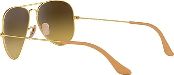 Ray-Ban Unisex Ray-Ban Classic Aviator 0RB3025 Sunglasses pack of 1