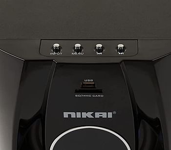 Nikai 5.1Ch Home Theater System Model No NHT6500BT Black