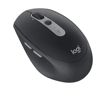 Logitech Signature M650 L Full Size Wireless Mouse - For Large Sized Hands, 2-Year Battery, Silent Clicks, Customizable Side Buttons, Bluetooth, Multi-Device Compatibility , Graphite