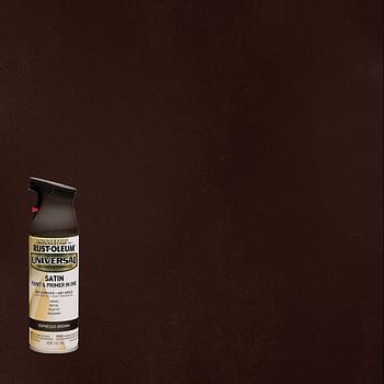 Rust-OlEUm Universal 247570 12 Ounce 355Ml Satin Espresso Brown Spray