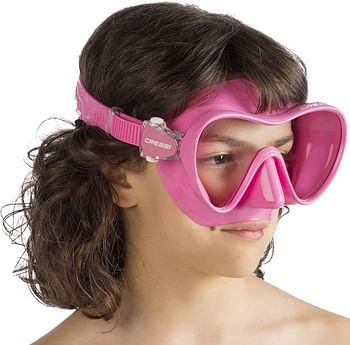 Cressi F1 Small Kids Frameless Diving and Snorkeling Mask