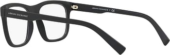 AX Armani Exchange Men's Ax3050 Square Prescription Eyeglass Frames