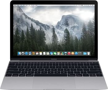 Apple Macbook Air A1534- Early 2015, 12 inches Intel core M-1.3GHz , 8GB RAM, 512GB SSD Eng Keyboard - Space Gray