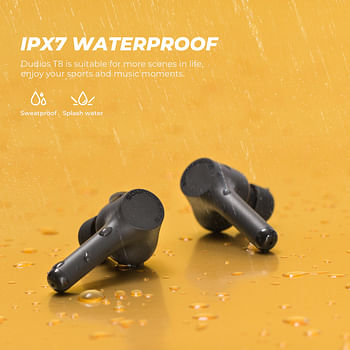SoundPEATS IPX7 MAC True Wireless Earphones Black