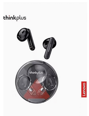 Lenovo Thinkplus LP10 Wireless Bluetooth 5.2 Earbuds TWS Noise Canceling Touch Control Low Latency Gaming Headphone With Mic Support Call Video IOS Android Universal Black