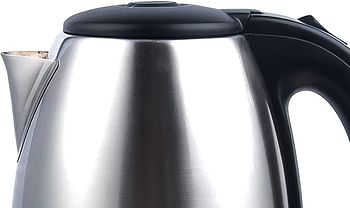 HOMMER kettle with matt finish 1.7L HSA222-11, SILVER