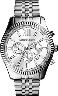 Michael Kors Lexington Chronograph Stainless Steel Watch - MK8405