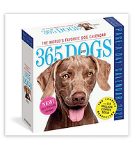 2021 365 Dogs Colour Page-a-Day Calendar /MultiColor/One Size