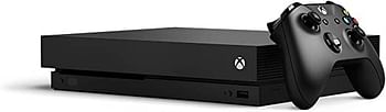 Microsoft Xbox One X Console with Wireless Controller: Xbox One X Enhanced HDD 4K Ultra HD 1TB Black