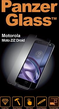 PanzerGlass واقي شاشة زجاجي فاخر Motorola Moto Z / Z Droid