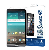 Ozone Shockproof Tempered Glass Screen Protector For LG G3 Clear
