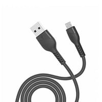 كابل USB-A 2 من اوكي إلى كابل USB-C اسود 1.2متر من كاليفر موديلCB-AKC1