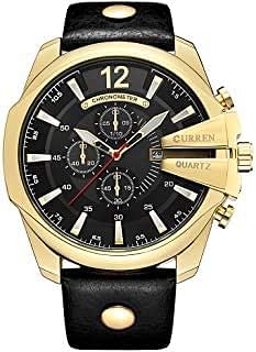 Curren Dress Watch For Men Analog Leather - M:8176